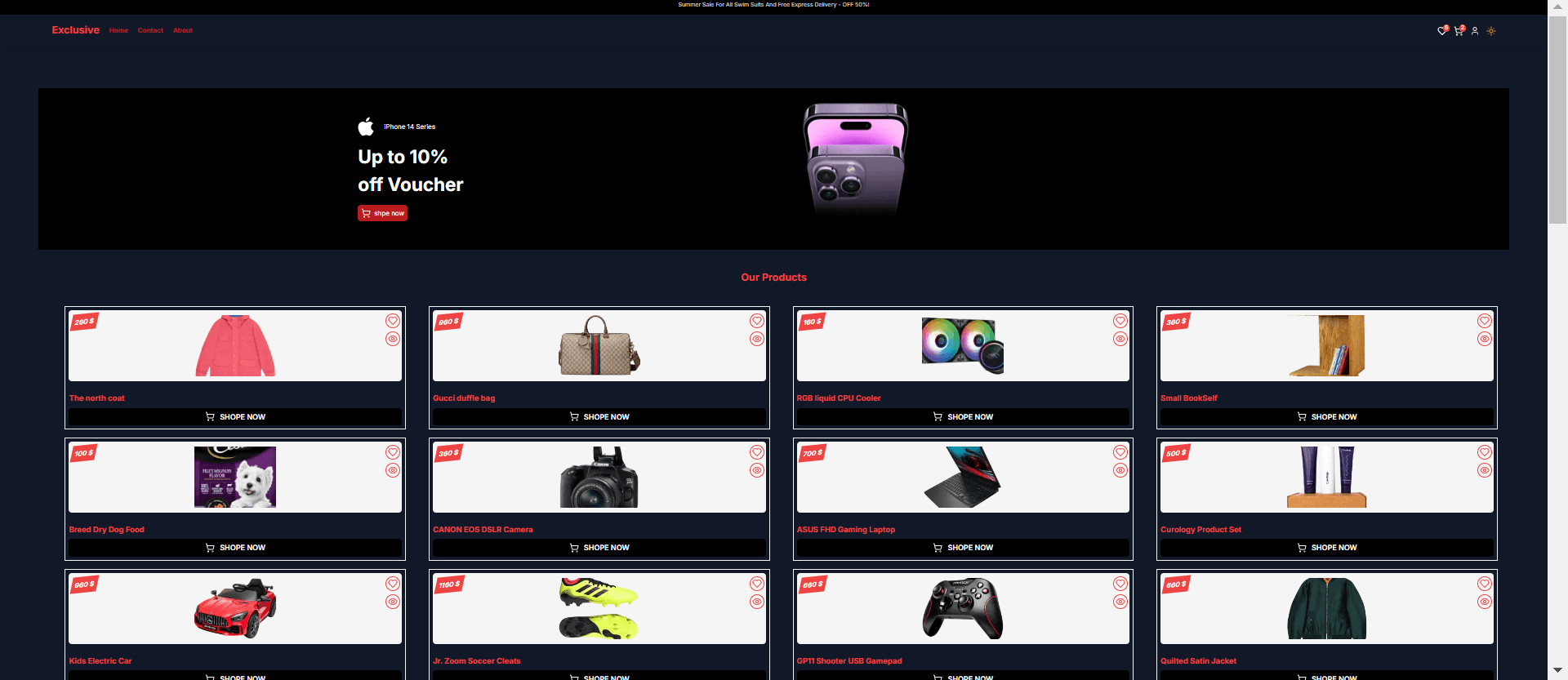  Exclusive E-Commerce